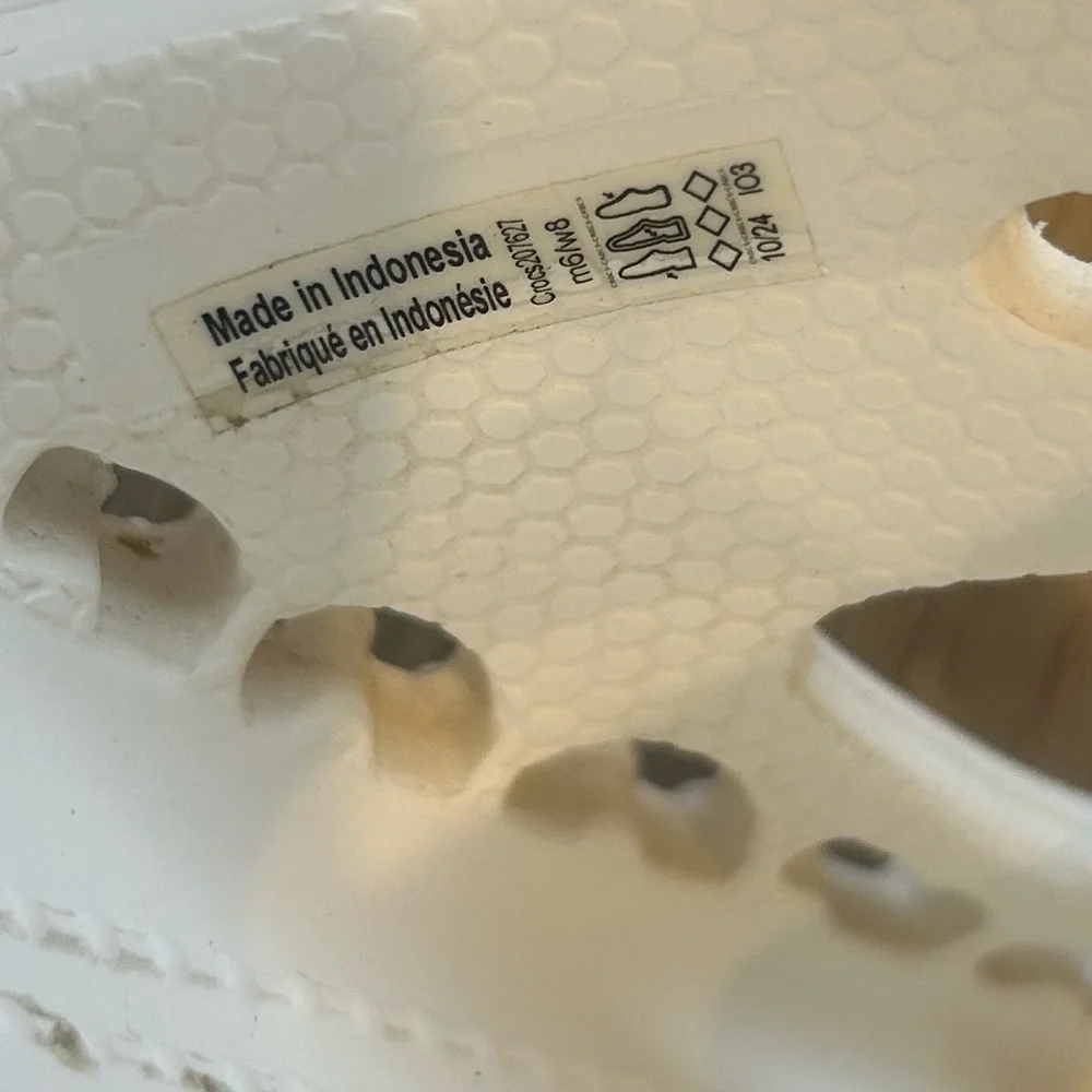 Crocs Unisex Adult Baya Sandal White US Men's 6 Women's 8 - Picture 9 of 10